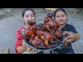Yummy Quail Crispy Fry Recipe - Quail Cooking - Cooking With Sros
