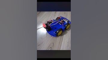 Surveillance Camera Car with Pan Tilt Servo control #shorts