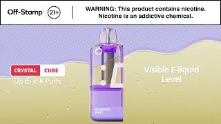 offstamp x-cube crystal - new clear pods