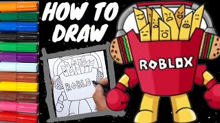 How To Draw Gang O Fries | Roblox