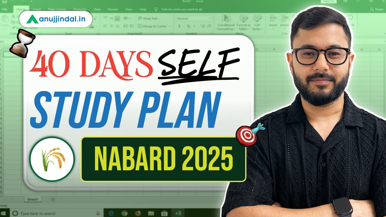 NABARD, оценка А, 2025 г. | 40-дневный план самостоятельной подготовки | Стратегия подготовки | Б...