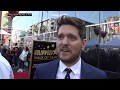 MICHAEL BUBLÉ HONORED WITH HOLLYWOOD WALK OF FAME STAR