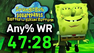 SpongeBob SquarePants: Battle for Bikini Bottom Any% Speedrun in 47:28 (WR on 11/16/2020)