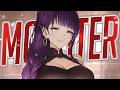 Nightcore MONSTER But It Hits Hard Lyrics