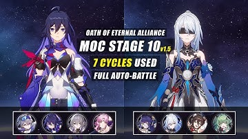 E0 S1 Seele and E0 Jingliu w/ E0 Huohuo | Memory of Chaos Stage 10 | Honkai: Star Rail v1.5