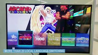 Topleo G5 dual os android tv box with built-in games controller tv box retro games box screenshot 4