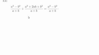 7.2.2: Dividing Rational Expressions