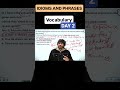 @vinaykaksha DSSSB | Day 2- Idioms and phrases| Vocabulary| #dsssb #ssc #ssccgl #sscchsl #vocabulary