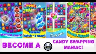 Candy Swap Mania (mobile) become a candy swapping MANIAC! screenshot 1