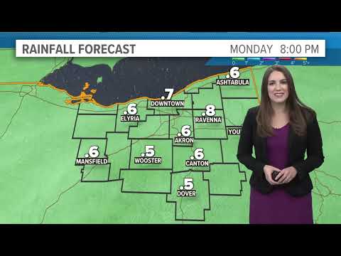 Cleveland Weather: Warm and rain to cold and snow