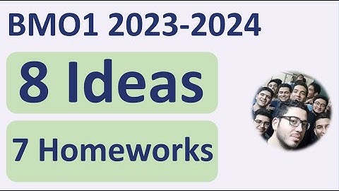 BMO Round 1 2024 2023 2022 Solutions Problems British Mathematical Olympiad Tutor Preparation Date