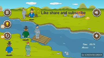 River Crossing IQ Logic Games Level 09