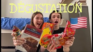 on goûte des produits américains !!