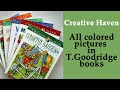 All colored pictures in Creative Haven coloring books by Teresa Goodridge / Coloring with Alena