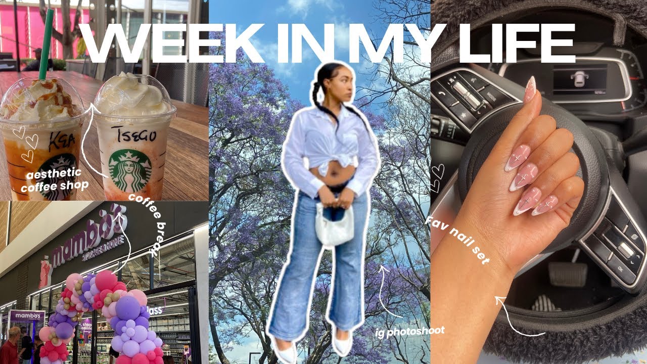 WEEK IN MY LIFE VLOG: Lunch+ Mambos store opening + new nail set+ attending a wedding| SA Youtuber