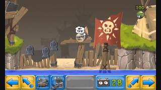 Warlings Armageddon. Multiplayer 3v3. Epic win from 3 x poison in the start. screenshot 1