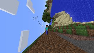 Minecraft but its sideways