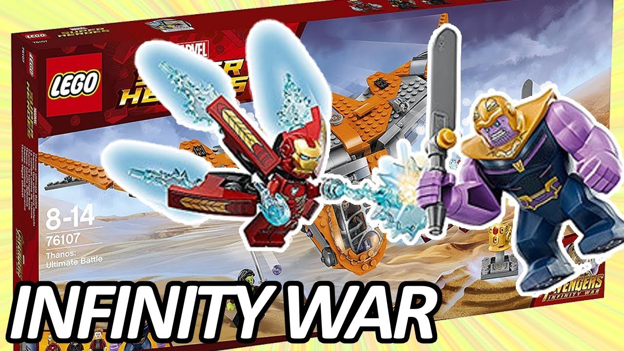 LEGO Avengers Infinity War Thanos: Ultimate Battle (76107) Set Pictures ...