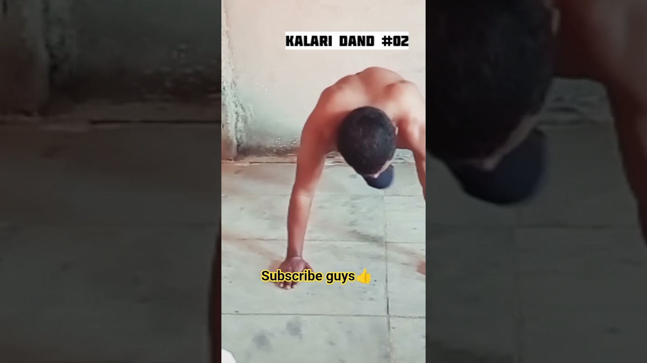 Kalari dands(1) and (2) is the pushups of oldest martial arts kalaripayattu 