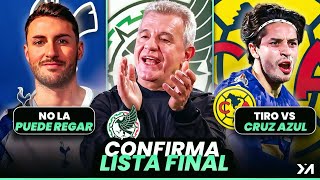 Listos los 26 para el Mundial; Oportunidad DE ORO para Santi en Premier; Ame vs Cruz Azul x Jordan