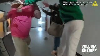 Parents attack, disarm Florida school resource deputy: VIDEO