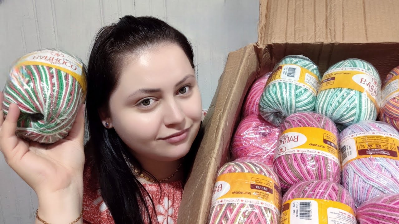 💥COMPRINHAS DE BARBANTES 😍 ACHEI UM TESOURO 🥰 COMPREI 800 R$ #croche 