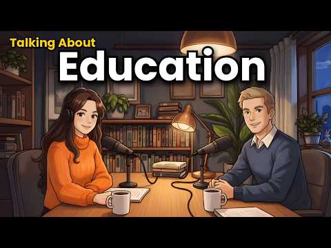 How to Talk About Education in English | English Conversation Practice