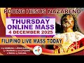 LIVE: Quiapo Church Filipino Online Mass Today • 4 December 2025 • THURSDAY