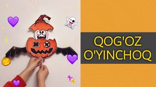 Qog'ozdan o'yinchoq yasash / Изготовление игрушки из бумаги / Making a toy out of paper  #145