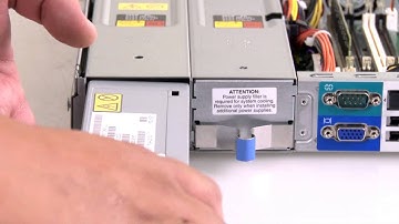 IBM System x3250 M5 Installation - HW Power Supply