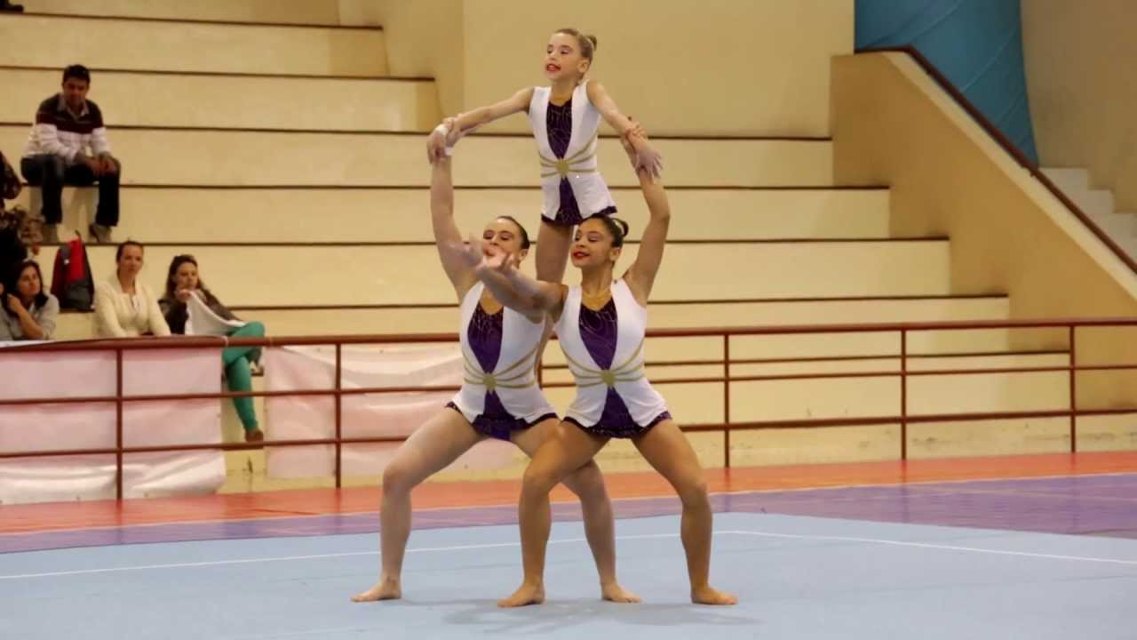 Acrobatic Gymnastics National Champ 2013 SEA WG Juvenil Balance - YouTube