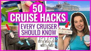 50 GENIUS CRUISE HACKS: Save Money, Pack Better & Get Organized for your Cruise!