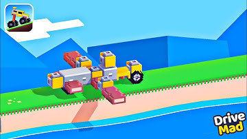 DRIVE MAD KIT 3 GAME IN FANCADE 1 TO 10 LEVEL COMPLETE ANDROID/IOS GAMEPLAY || GAMING CUBE