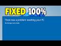 How To Fix There Was A Problem Resetting Your PC (Windows 11)