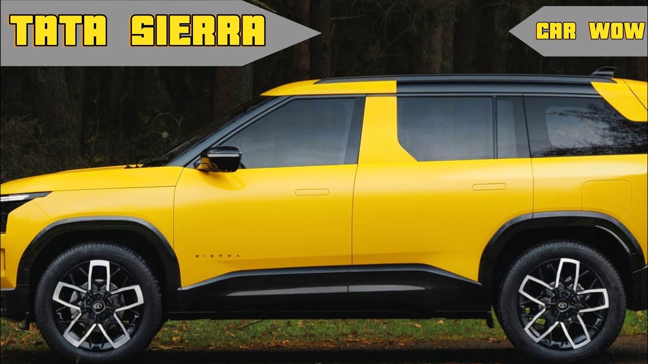 Tata Sierra 2025 ; The Iconic SUV Reborn | Design, Features & Launch ...