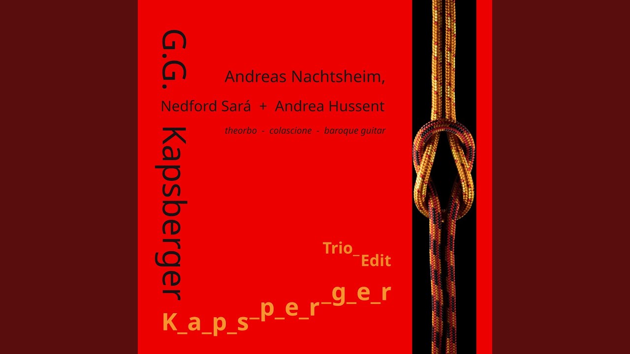 Kapsperger (Trio Edit)