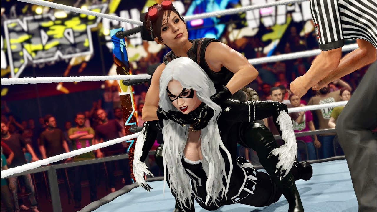 SUBMISSION DOMINATION - Black Cat vs Catwoman - WWE2K23