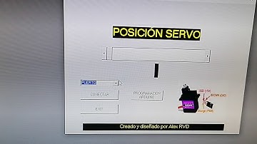 Visual basic + Arduino servo