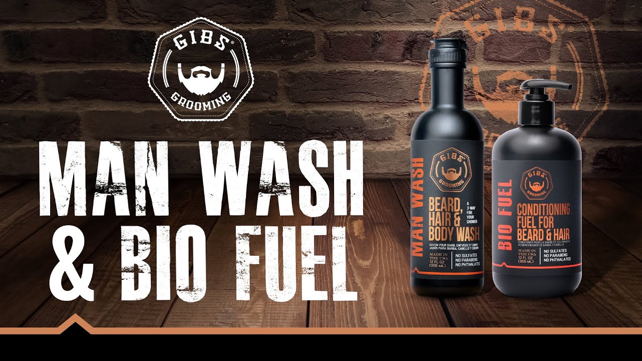 Manwash Manwash & Bio Fuel | GIBS Grooming - YouTube