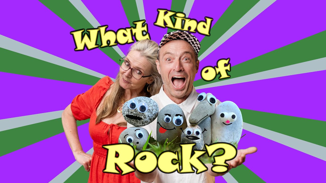 What Kind Of Rock?  -  Official Music Lyric Video | Suzy Cato & Levity Beet | Science Songs for kids