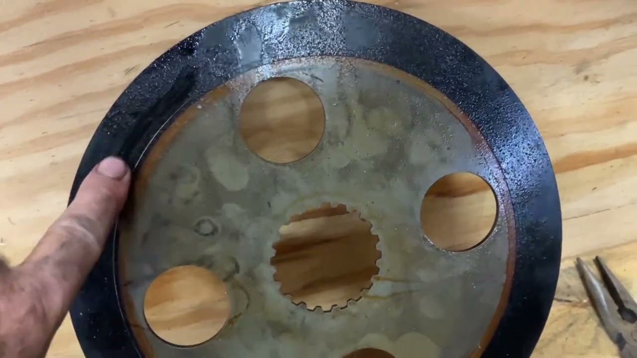 Repairing Brakes on Kubota M4500 