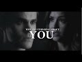 Stefan and Elena | Why am I thinking about you . {AU}