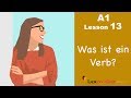 Learn German for beginners A1 - Verbs in German - Lesson 13