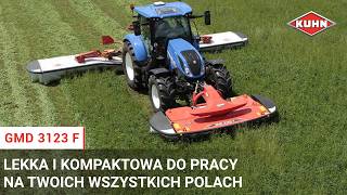 Swoboda na każdym polu z kosiarką frontalną KUHN GMD 3123 F