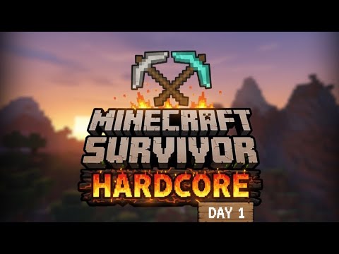 "Minecraft Hardcore Episode 1 – The Beginning of a Legend 👑" - YouTube