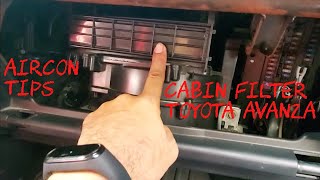 How to Install Cabin Filter Avanza | Clean  AirCon Fan