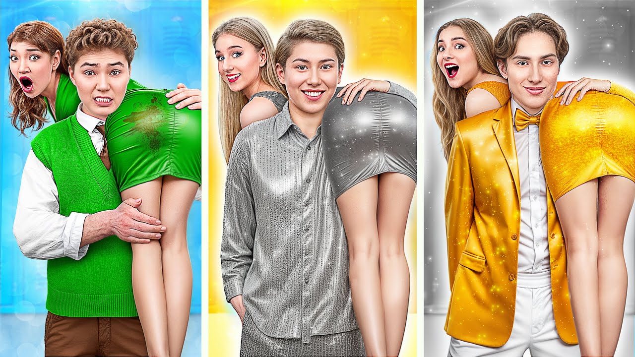 Богатая vs Бедная vs Гига Богатая Пара | Кто Лучшая Пара в Школе от Multi DO Team