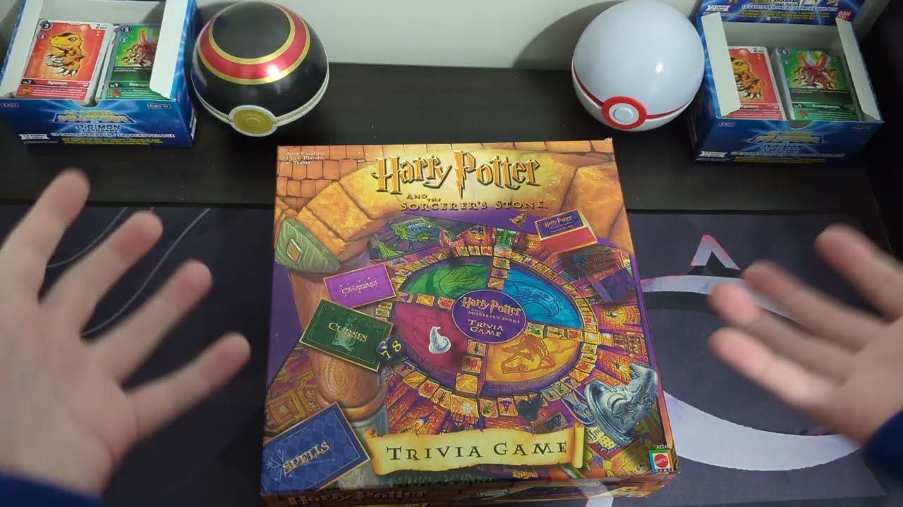 Harry Potter Trivia Game (Book 1) | Board Game Shelf #143 - YouTube