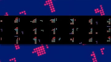 A2C Tetris model #1 playing 18 games at once.
