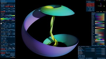 Strange Attractors GPU - Aizawa - 3D RealTime with glChAoS.P